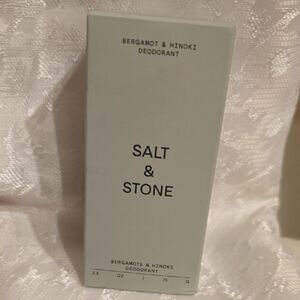 Salt & Stone Bergamot & Hinoki Deodorant - Gray